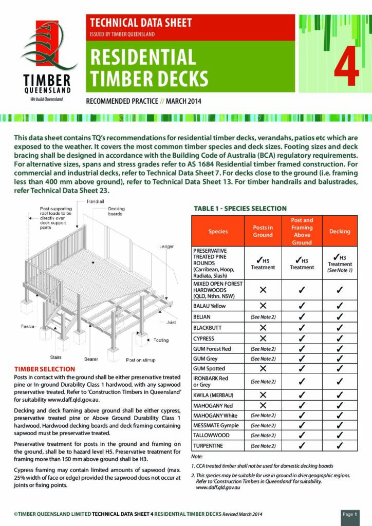 thumbnail of Residential Timber Decks